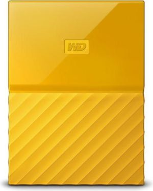 Dysk zewnętrzny HDD WD HDD My Passport 1 TB Żółty (WDBYNN0010BYL-WESN) 6