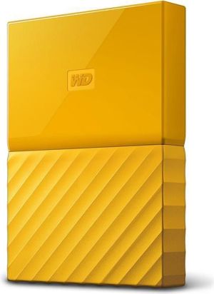 Dysk zewnętrzny HDD WD HDD My Passport 1 TB Żółty (WDBYNN0010BYL-WESN) 1
