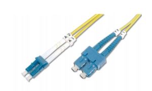 Digitus Patchcord światłowodowy LC/SC, 7m, żółty (DK-2932-07) 1