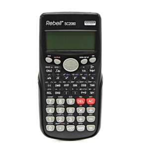 Kalkulator Rebell Kalkulator Rebell, RE-SC2080 BX, czarna, nawukowy, wyświetlacz LCD - RE-SC2080 BX 1
