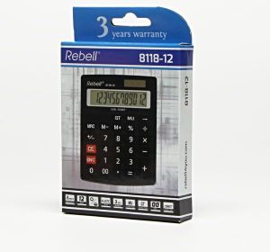 Kalkulator Rebell RE-8118-12 BX 2