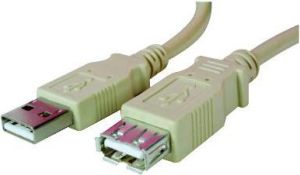 Kabel USB LAMA PLUS USB-A - USB-A 5 m Szary 2