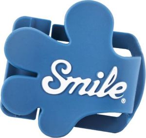 Smile klips do mocowania osłony obiektywu, Giveme5, niebieski (16401) 1
