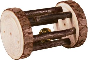 Trixie Zabawka dla gryzoni Rolka drewno 7×5 cm 1