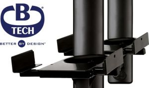 B-Tech Uchwyty ścienne zaciskowe do głośników czarne 2szt. (BT77/B) 5