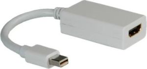 Kabel Roline DisplayPort Mini - HDMI 0.1m biały (12.03.3142) 1
