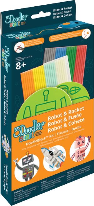 3Doodler Zestaw szablonów Kosmos (DODDBKRO) 3