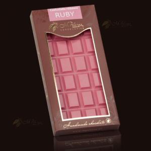 M.Pelczar Chocolatier Czekolada różowa RUBY 1