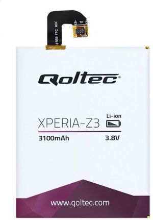 Bateria Qoltec do Sony Xperia Z3, 3100mAh (52072.XPERIA-Z3) 1