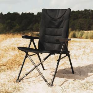 Travellife Travellife Luksusowe składane krzesło Barletta Cross, czarne 1