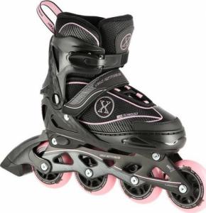 Rolki Nils Extreme NA11008 rekreacyjne regulowane czarne r. 39-42 2