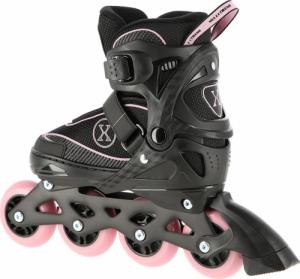 Rolki Nils Extreme NA11008 rekreacyjne regulowane czarne r. 39-42 3