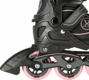 Rolki Nils Extreme NA11008 rekreacyjne regulowane czarne r. 39-42 5