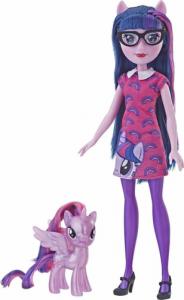 Hasbro My Little Pony Equestria Girl Twilight Sparkle lalka + kucyk 2