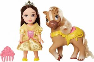 Jakks Pacific Jakks Disney Princess lalka Bella z kucykiem 3