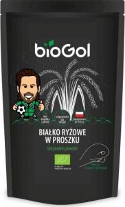 BIOGOL BIAŁKO RYŻOWE W PROSZKU BIO 500 g - BIOGOL 1