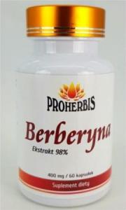 PROHERBIS Proherbis Berberyna HCL 98% 60 k 1