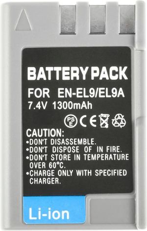 Akumulator Green Cell Nikon D-SLR D40 D60 D3000 D5000 7.4V (CB06) 4