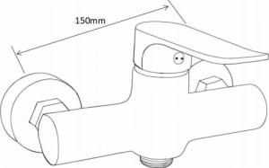 Mexen Mexen Pecos DS75 zestaw prysznicowy, chrom - 72704DS75-00 3