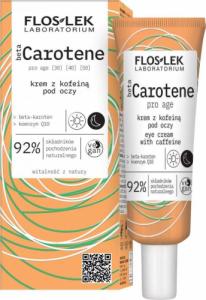 Floslek FLOSLEK_Beta Carotene Eye Cream With Caffeine krem pod oczy z kofeiną 30ml 1