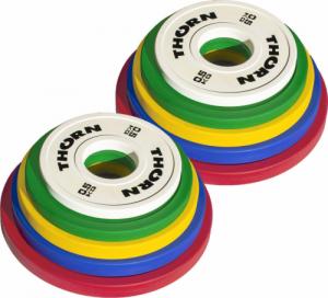 Thorn+Fit Zestaw nakładu obiążeń do gryfu i sztangi Thorn Fit FRACTIONAL 2