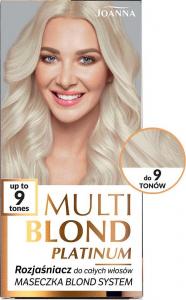 Joanna JOANNA_Multi Blond Platinium rozjaśniacz do całych włosów do 9 tonów 1