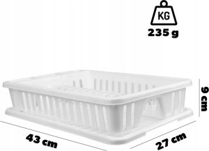 Curver Curver Suszarka Do Naczyń Mała Biała 253012.. 5