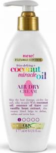 Organix ORGANIX_Coconut Oil Miracle Oil Air Dry Cream krem do suszenia włosów redukujący puszenie się 177ml 1