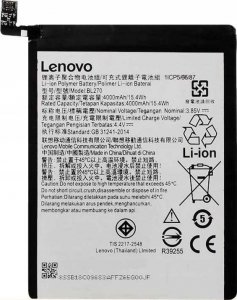 Bateria Huawei Bateria Lenovo BL270 K6 NOTE K6 POWER 4000mAh 1