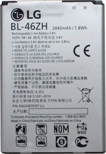 Bateria Huawei Bateria LG BL-46ZH K7 X210 K8 K350N 2125mAh 1