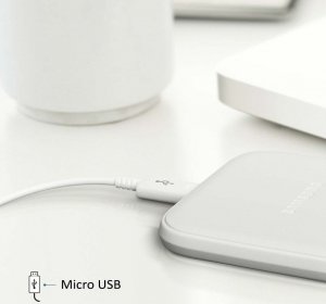 Kabel USB zakupytv.net USB-A - microUSB Biały 5