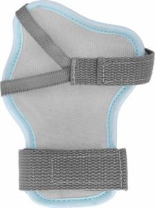 Spokey Zestaw ochraniaczy na łokcie, kolana i nadgarstki BUFFER niebieski S 3