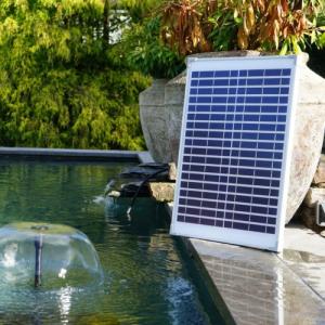 Ubbink Ubbink Pompa do fontanny ogrodowej SolarMax 1000 z panelem słonecznym 1