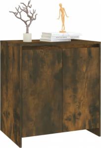 vidaXL Szafka, przydymiony dąb, 70x40x73,5 cm, płyta wiórowa 4