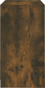 vidaXL Szafka, przydymiony dąb, 70x40x73,5 cm, płyta wiórowa 7