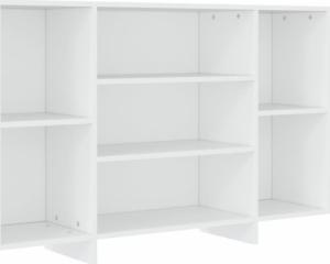 vidaXL Szafka, biała, 120x30x75 cm, płyta wiórowa 2