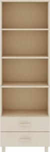vidaXL Regał, miodowy brąz, 60x35x180 cm, drewno sosnowe 5