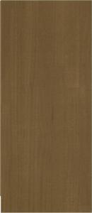 vidaXL Szafka boczna, miodowy brąz, 70x33x76 cm, lite drewno sosnowe 6