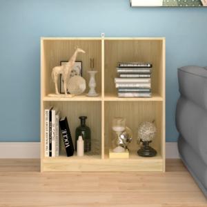 vidaXL Szafka boczna, 70x33x76 cm, lite drewno sosnowe 3