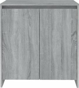 vidaXL Szafka, szary dąb sonoma, 70x40x73,5 cm, płyta wiórowa 6