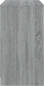vidaXL Szafka, szary dąb sonoma, 70x40x73,5 cm, płyta wiórowa 7