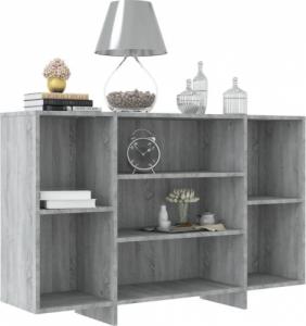 vidaXL Szafka, szary dąb sonoma, 120x30x75 cm, płyta wiórowa 3