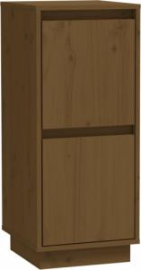 vidaXL Szafki, 2 szt., miodowy brąz, 31,5x34x75 cm, drewno sosnowe 4