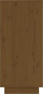 vidaXL Szafki, 2 szt., miodowy brąz, 31,5x34x75 cm, drewno sosnowe 6