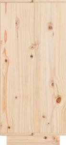 vidaXL Szafka, 60 x 34 x 75 cm, lite drewno sosnowe 7