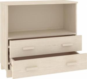 vidaXL Regał, miodowy brąz, 85x35x80 cm, drewno sosnowe 7