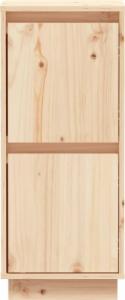vidaXL Szafki, 2 szt., 31,5 x 34 x 75 cm, lite drewno sosnowe 5