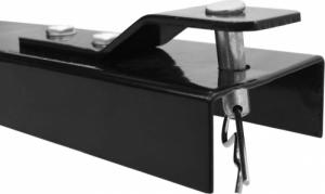 vidaXL Przyczepka do kosiarki ogrodowej z odchylaną platformą 150 kg 8