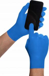 Mercator Medical Rękawice nitrylowe Mercator gogrip blue L 50szt 3