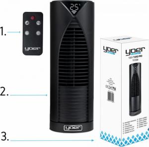 Wentylator Yoer Turo Pro TF05BK 13